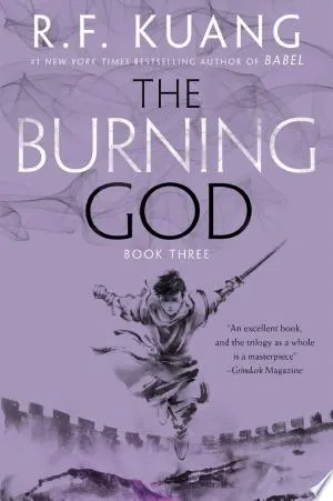 Cover of The Burning God